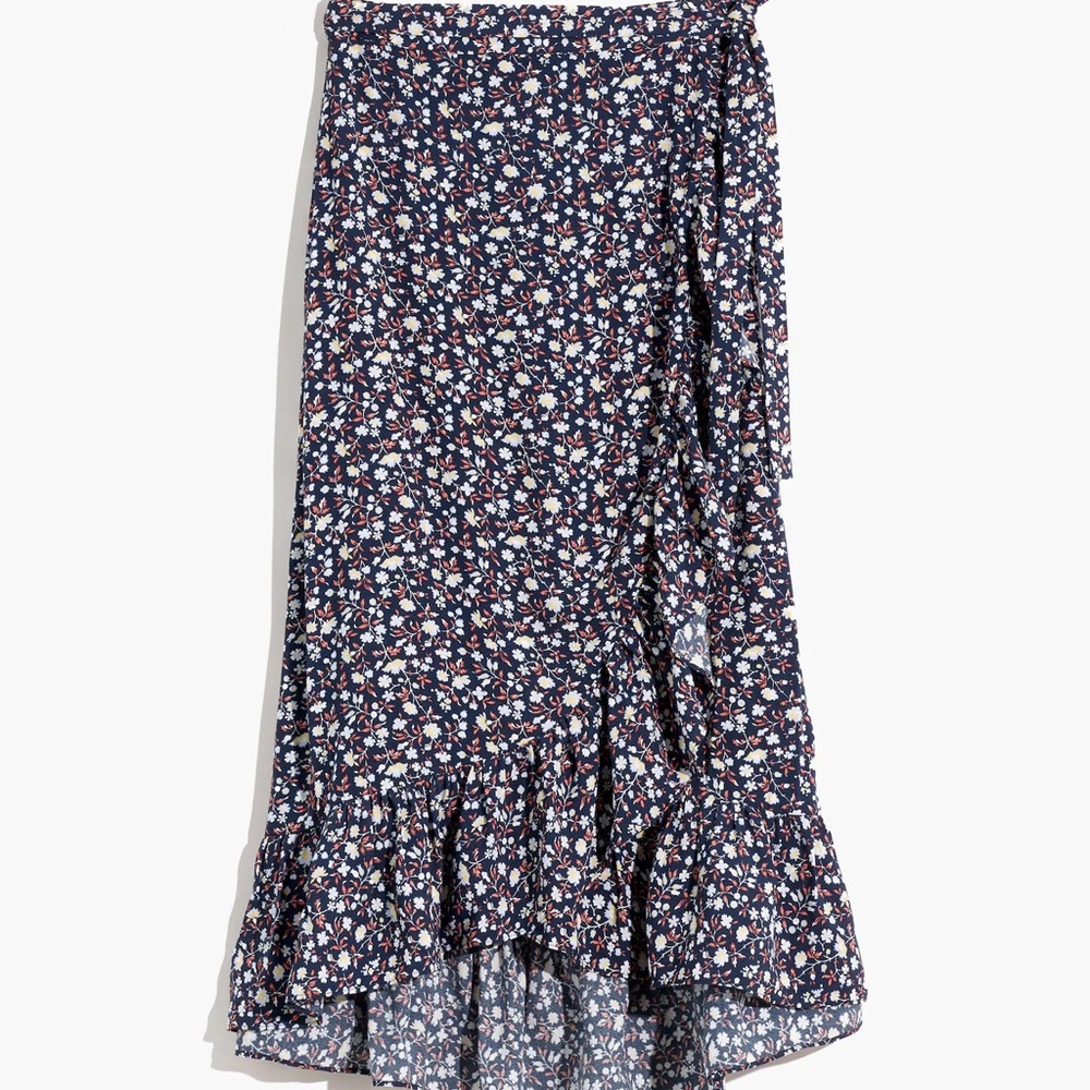 Madewell Wrap Mini Skirt